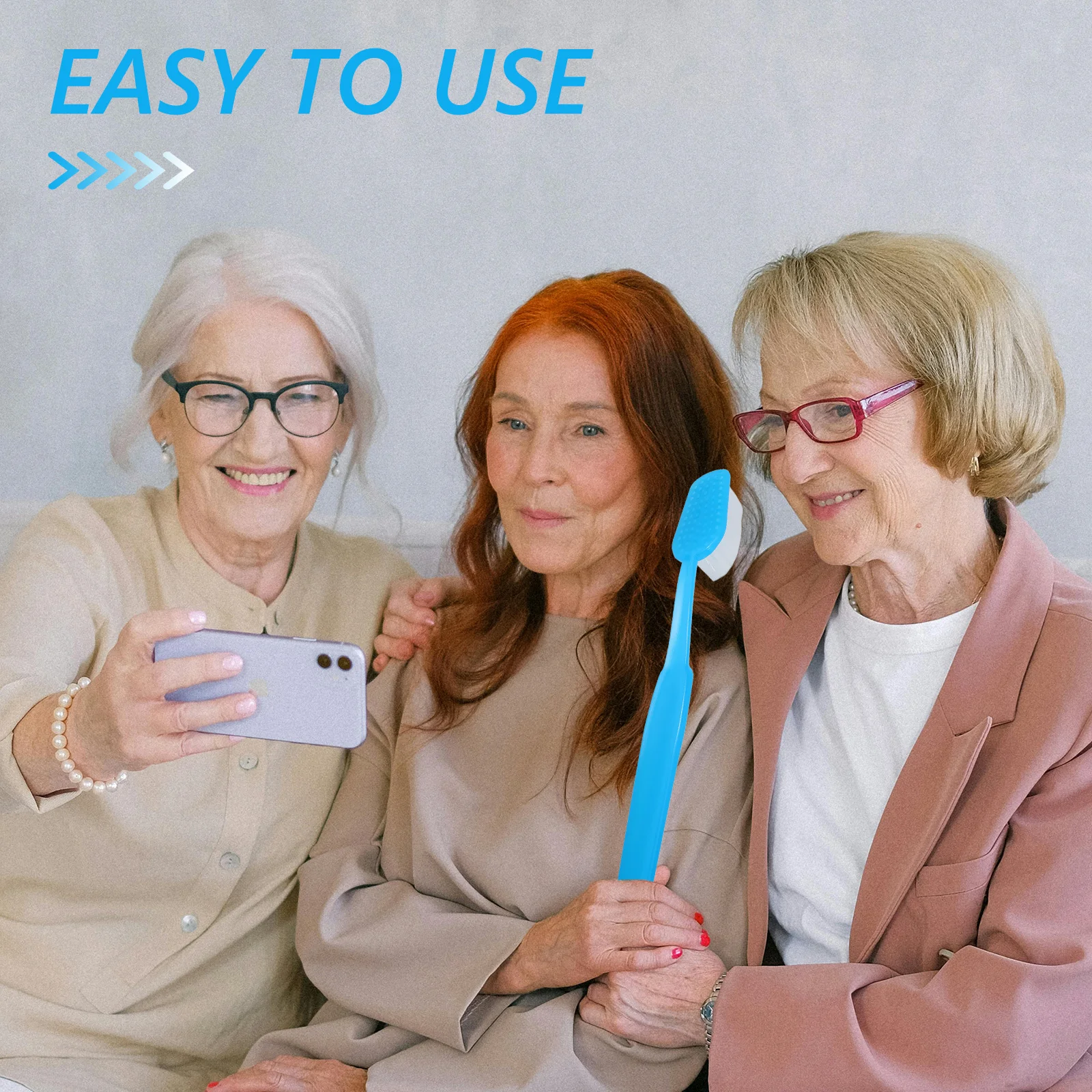 

Huge Toothbrush Prop Giant Toothbrush Party Decoration Lightweight Easy Carry Creative Funny Photos Safe Material Sturdy