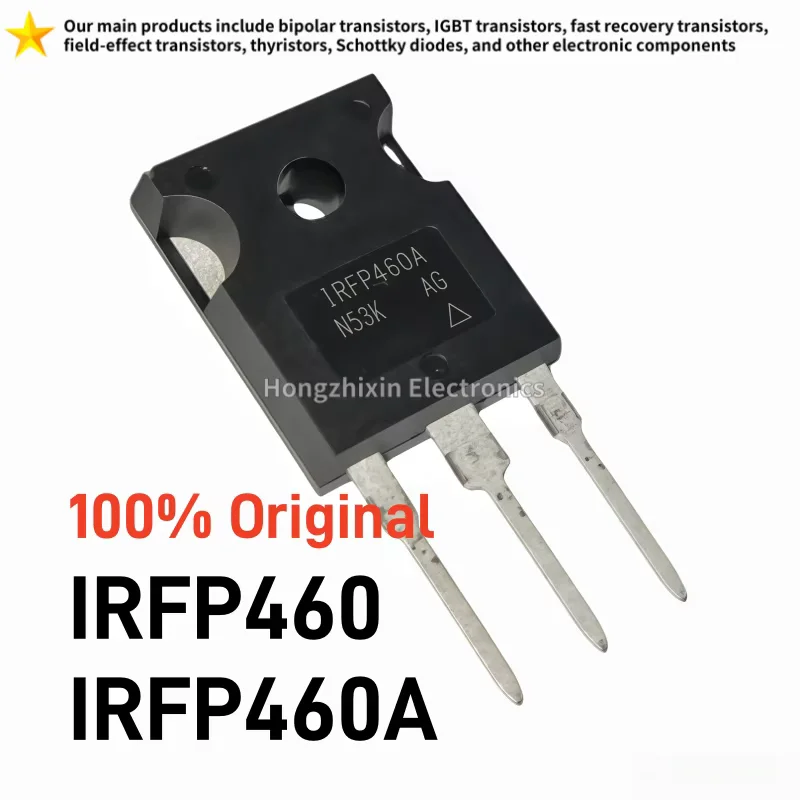 10PCS 100% Original IRFP460 IRFP460A PBF TO-247 MOS Field-Effect Transistor