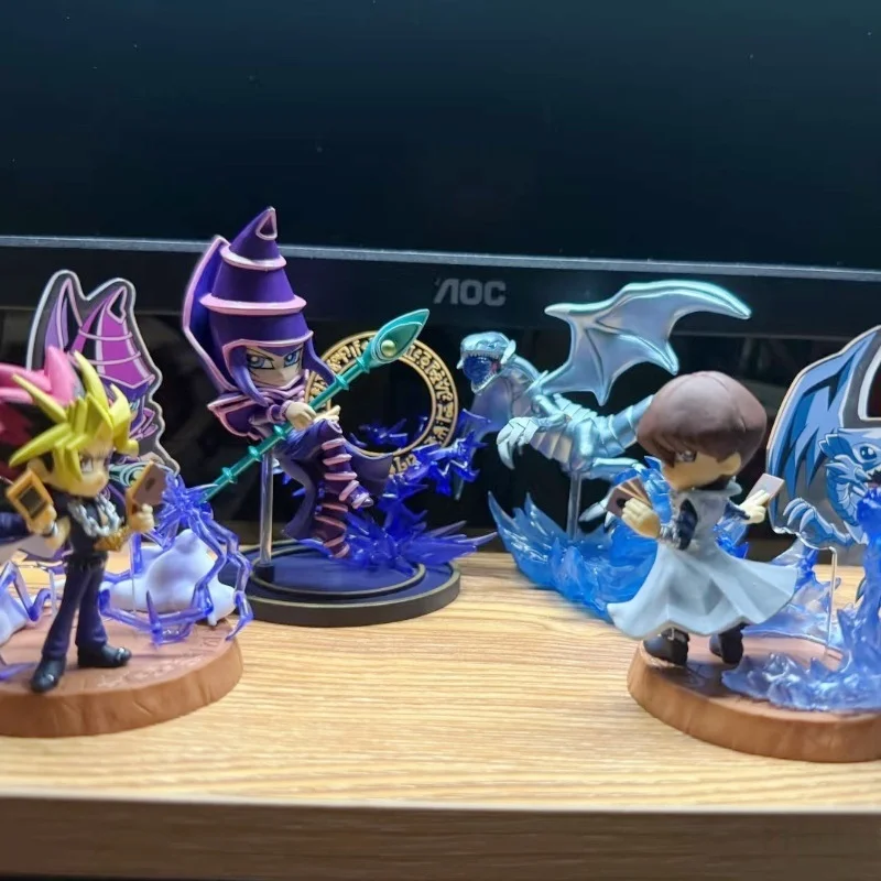 

Горячие продажи Re-Ment Yu-Gi-Oh! Набор фигурок Duel Monsters Duelist, мини-фигурки аниме-подлинные коллекционные подарки