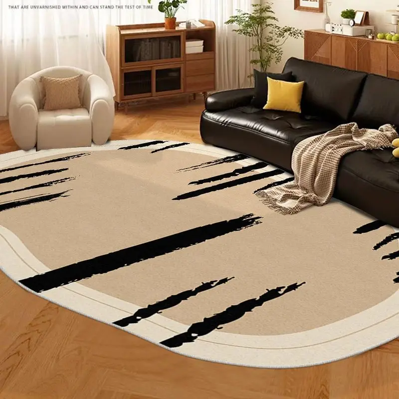 Medieval carpet cream wind Clouds irregular bedroom advanced blanket sofa cushion home special-shaped mat area rug home