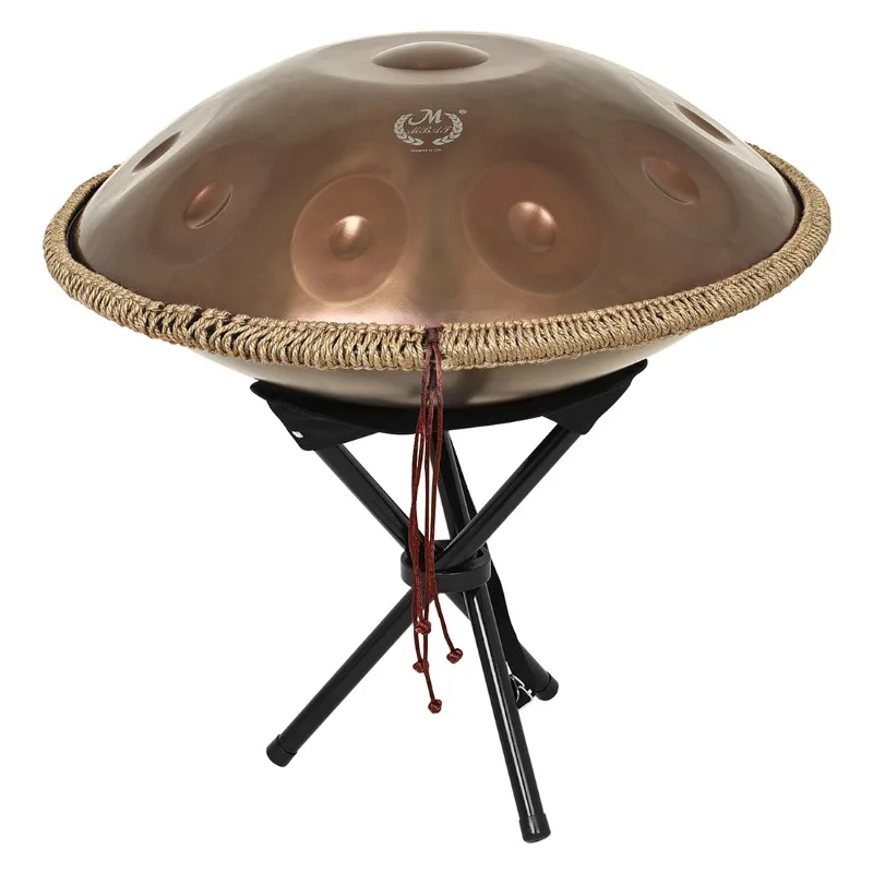 Hand Disc Ethereal  Steel Tongue Drum Hand Disc Black 22 Inch Worry-free Drum 10 Tone Percussion Instrument Cross-border