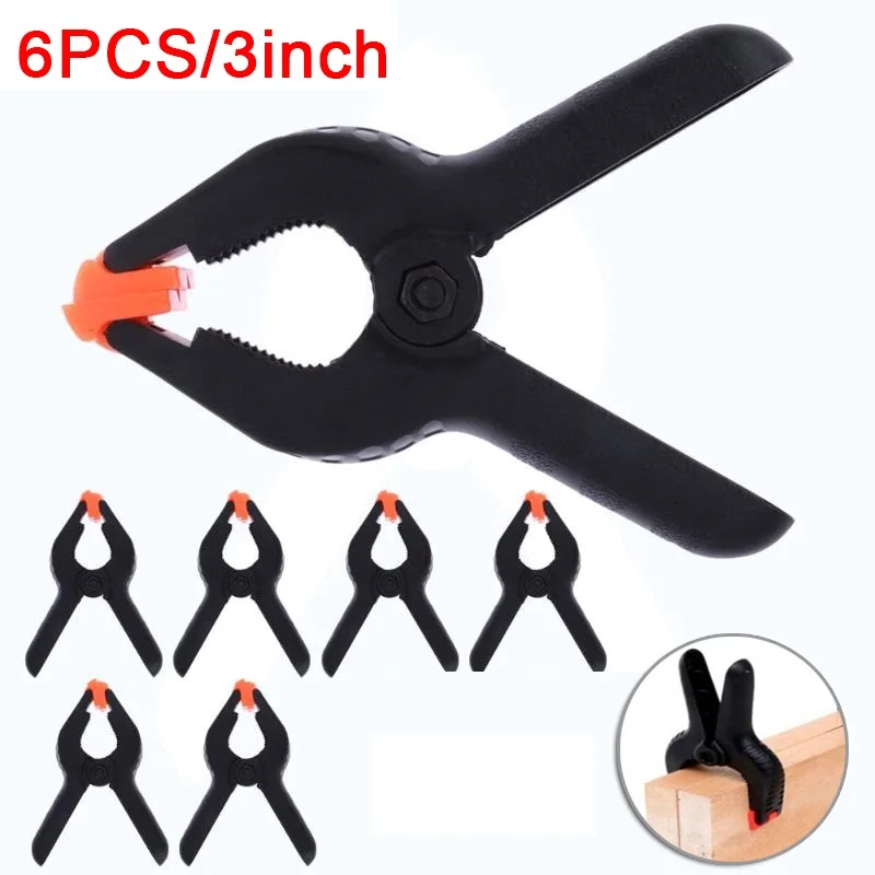 

High quality Nylon Clamps Set Toggle Clamps Woodworking Clips DIY Home Tools Nylon Photography Backdrops Plastic