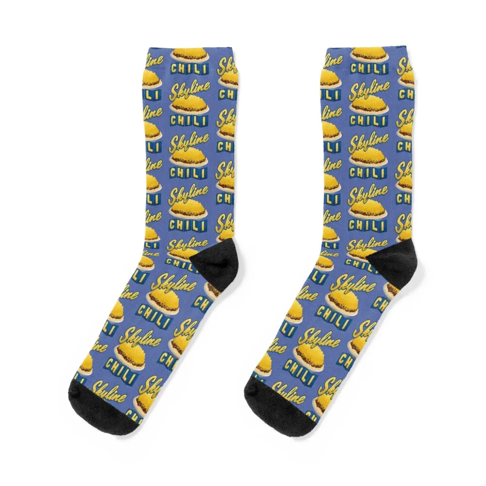 Skyline Chili Socks FASHION floor Socks Women Men's