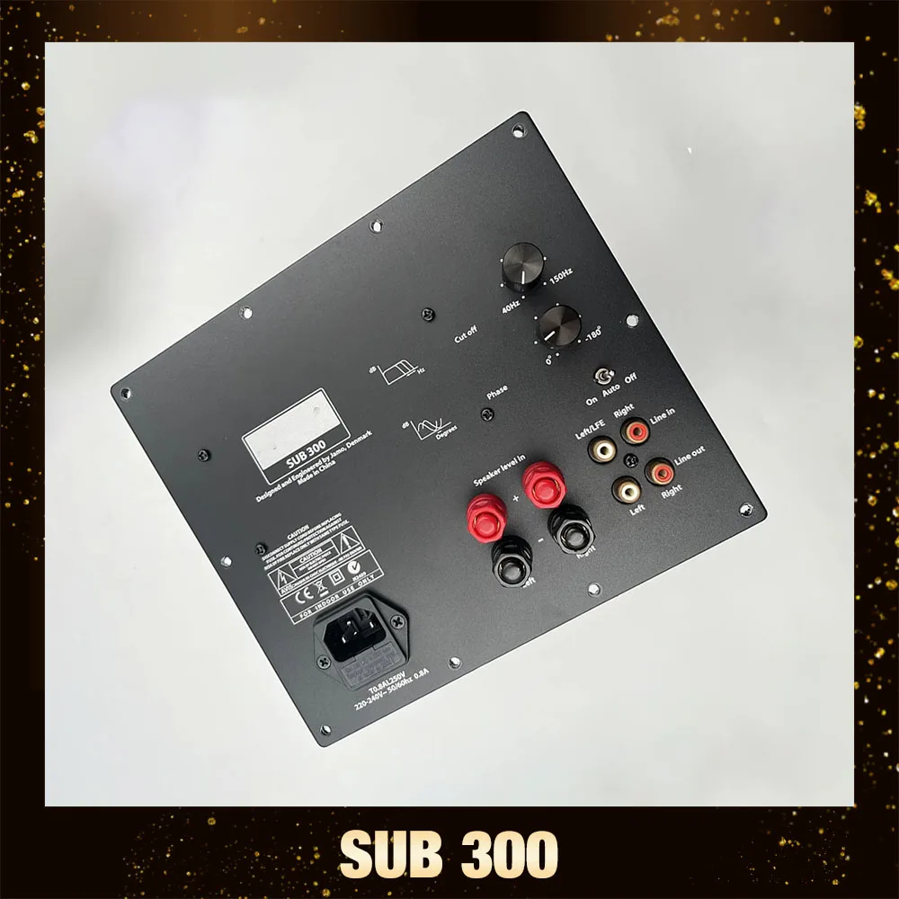 

SUB 300 For Jamo SUB300 digital switch power supply 220V subwoofer amplifier board size 18 * 20cm