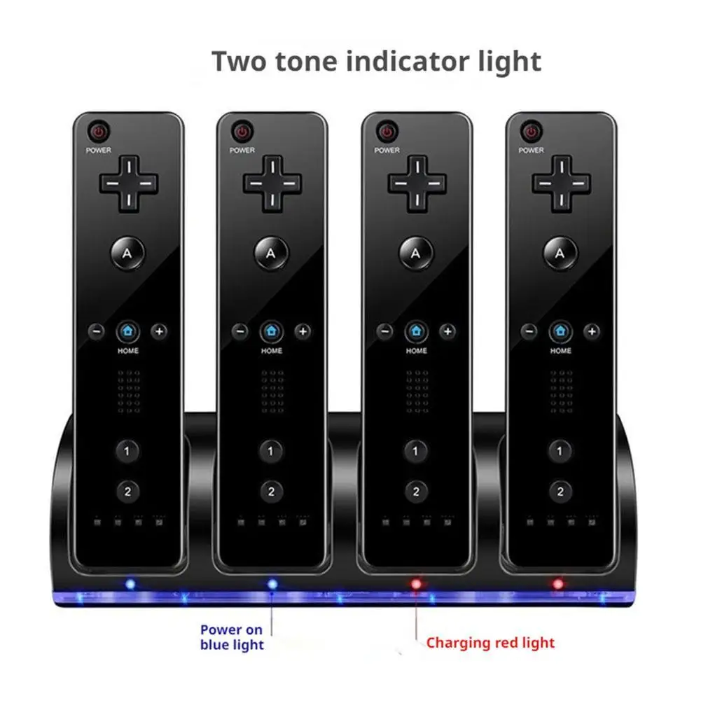 

For Gamepad Battery Charger With Rechargeable Batteries For Remote Controller Charging Dock Station G4g4