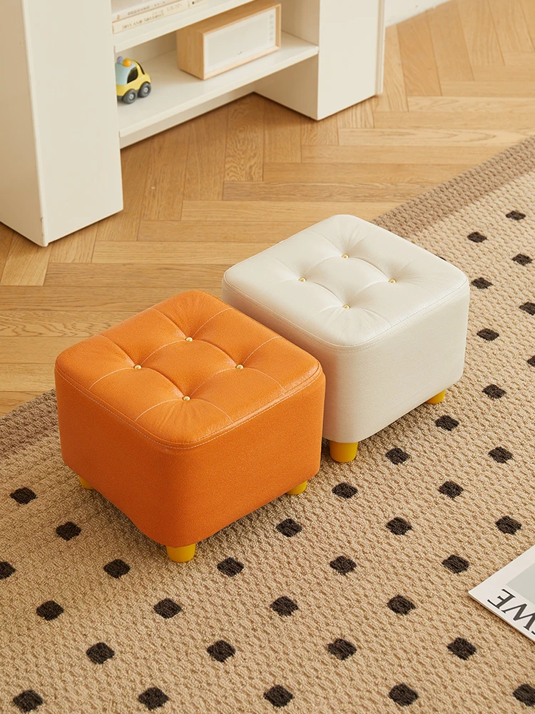 household small doorstep, shoe changing stools, modern and simple small benches, solid wood low stools, chairs