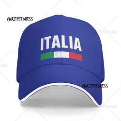 Italia Italy Italian Flag Baseball Cap Fashion Sandwich Cap Unisex Adjustable Hats Cap Workouts