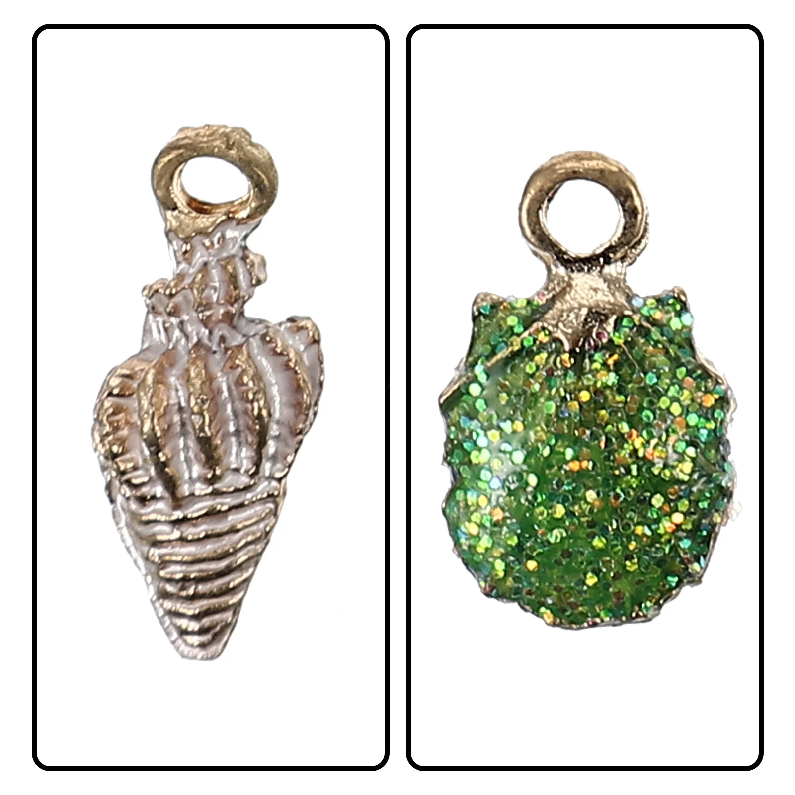 

39Pcs Ocean Shell Charms Alloy DIY Jewelry Accessories for Necklace Bracelet Earring Making Conch Pendants