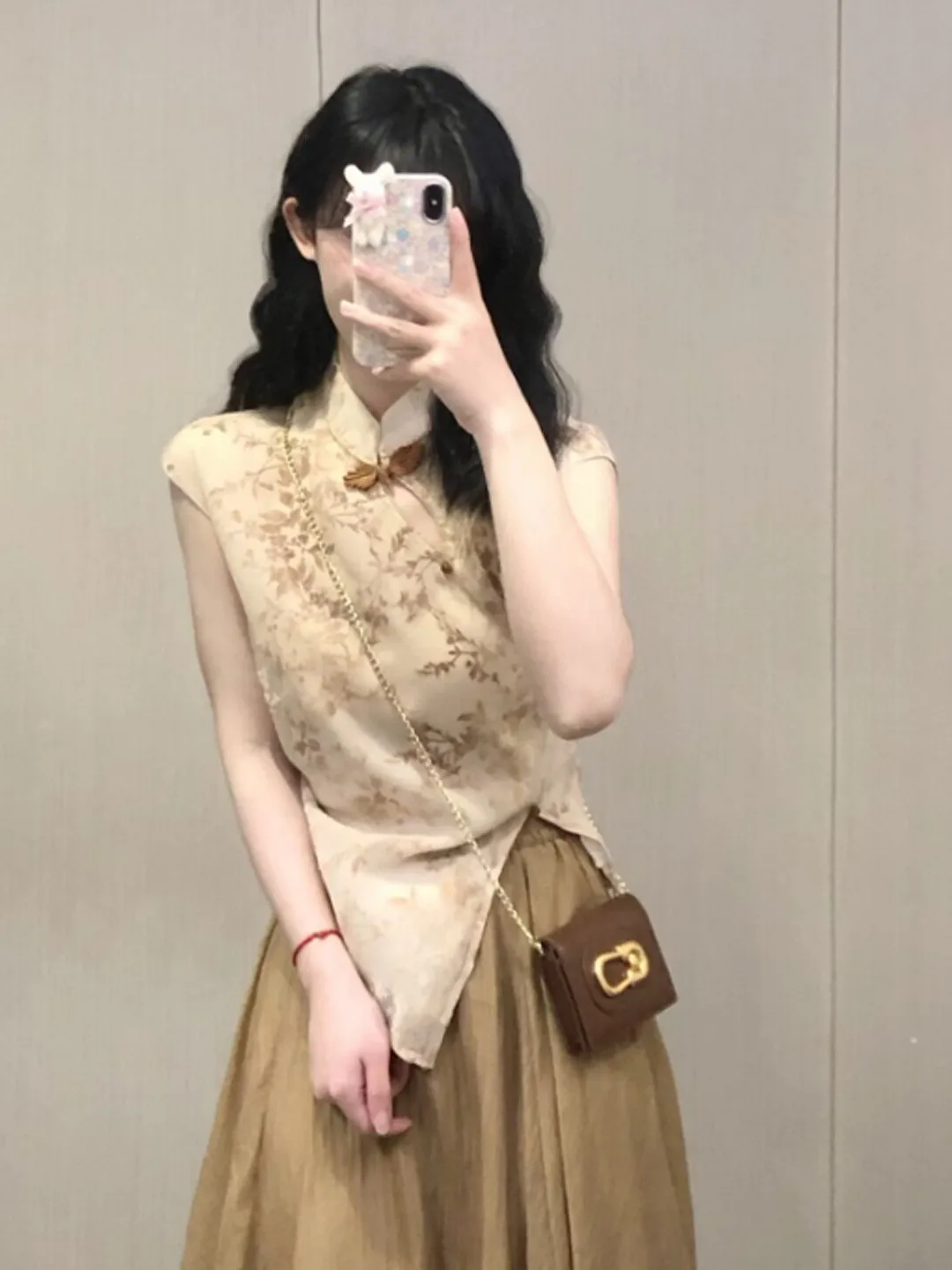 

New Chinese Style Set Retro Gentle Top Half Skirt Elegance Whole Set Ootd Matching Summer 2026 Cotton Blend Fashion Set