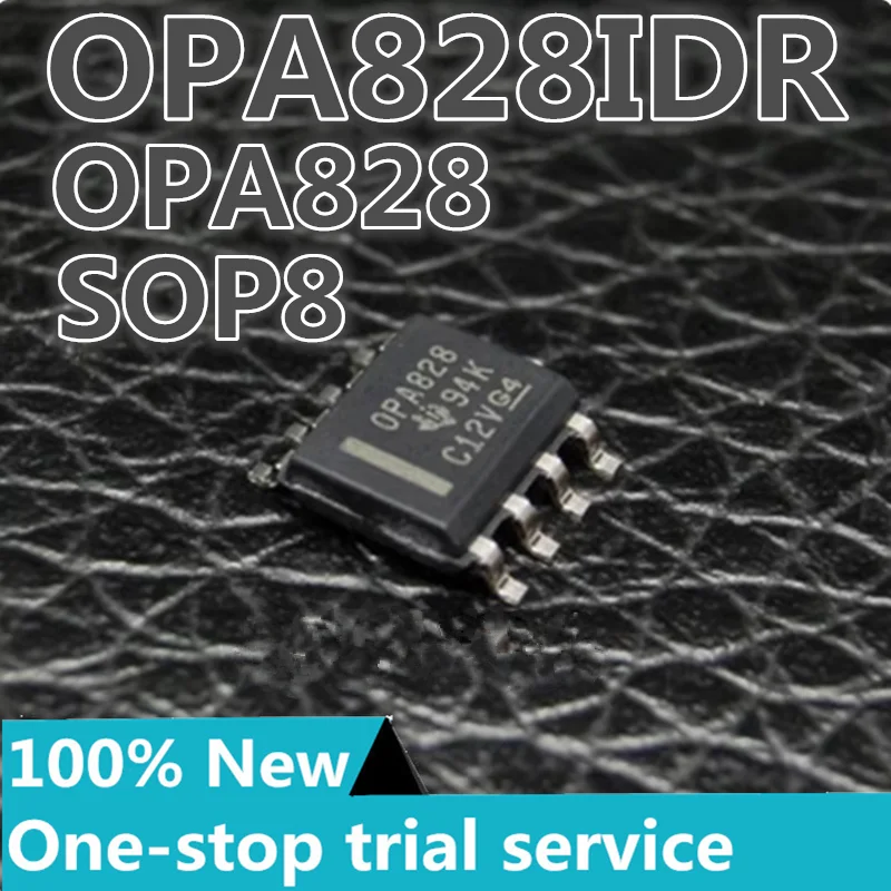 2-100PCS %New OPA828 OPA828ID OPA828IDR High Speed Low noise Single Op AMP Patch SOIC-8