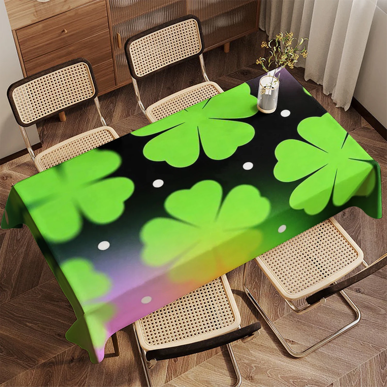 2D Green Clover Pat…