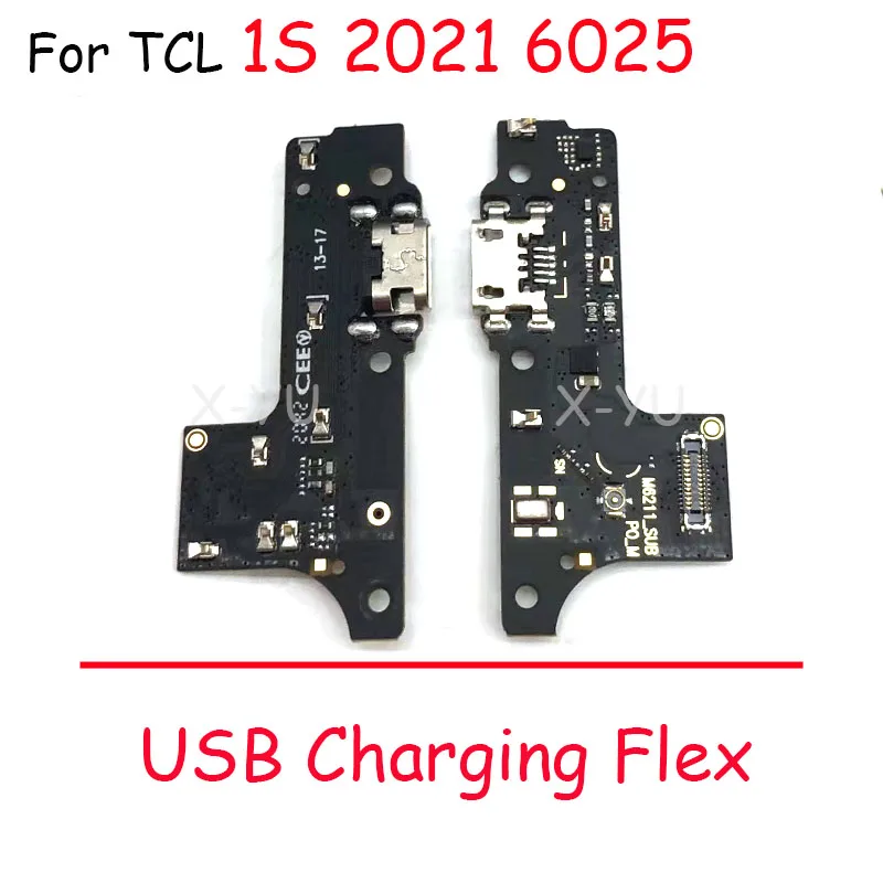 For Alcatel 1S 2019 5024 5024D 5034K / 1S 2021 6025 6025H 6025D USB Charging Dock Connector Port Board Flex Cable