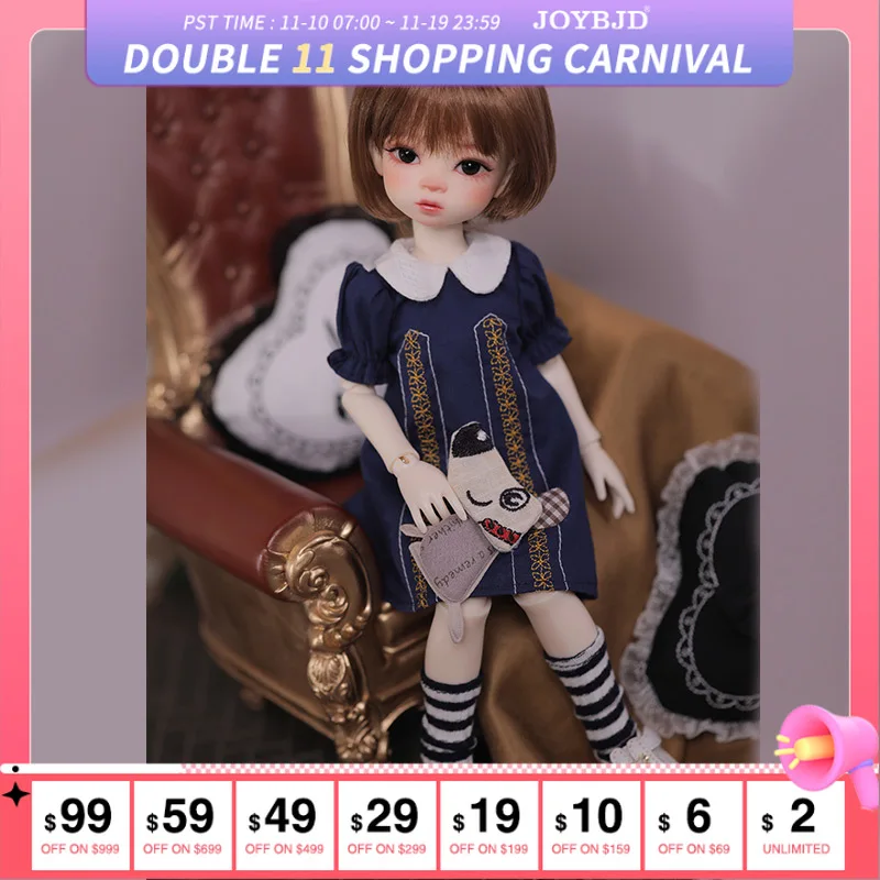 

Fantasy Angel 1/6 BJD Doll Niki Fullset 29cm OB11 28 Anime Figure YOSD Resin Toy DIY Gift pukifee Cute Realistic