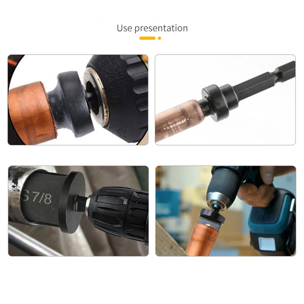 5 in 1 Manual Tube Expander Tool for Swaging Flaring Deburring and Reaming of Refrigeration Grade Copper Aluminum Tubing