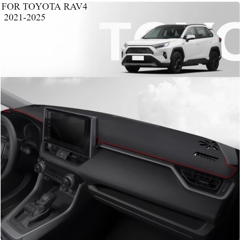 

Для TOYOTA RAV4 2021-2025 автомобильный Стайлинг, коврик для приборной панели, коврик для приборной панели, козырек от солнца, чехол для приборной панели, аксессуары для ковров