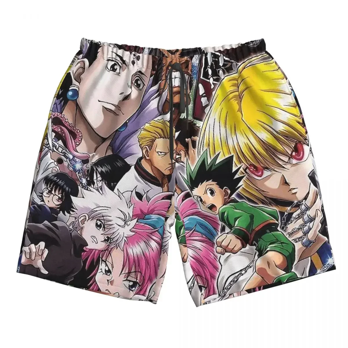 Anime HXH Hunter X Hunter Trunks Beach Board Shorts Casual Quick Dry Swimming Summer Men Pants