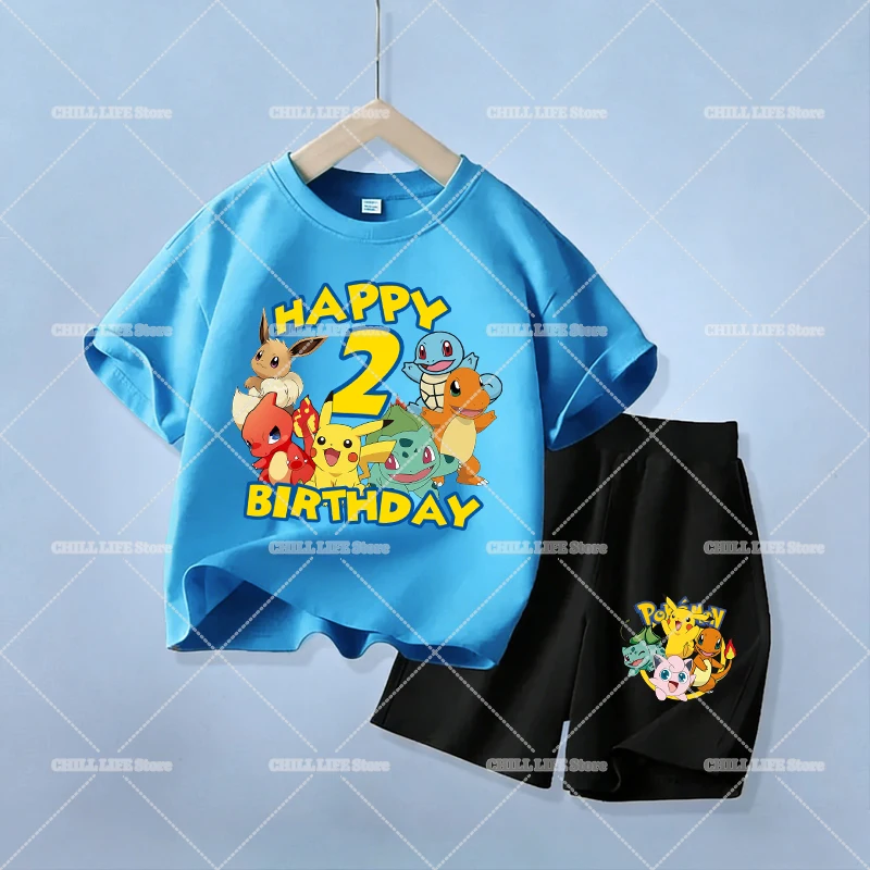Cute Pikachu Birthday Kids Clo - Boyshort Underwear 评论和价格