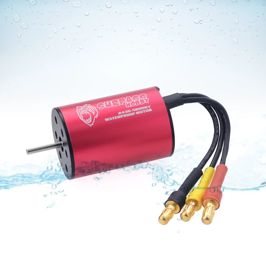 SURPASS HOBBY KK Motor 1/16 1/18 2445 2440 2435 2430 Waterproof Brushless Motor for RC Truck Drift Truck Car Boat Wltoys - Image 3