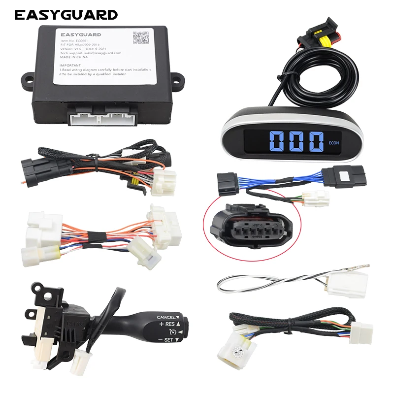 EASYGUARD OBD style Cruise Limited Control unit kit fit For Toyota Corolla Yaris 2013-2018 year with Toyota HTY-01 handle