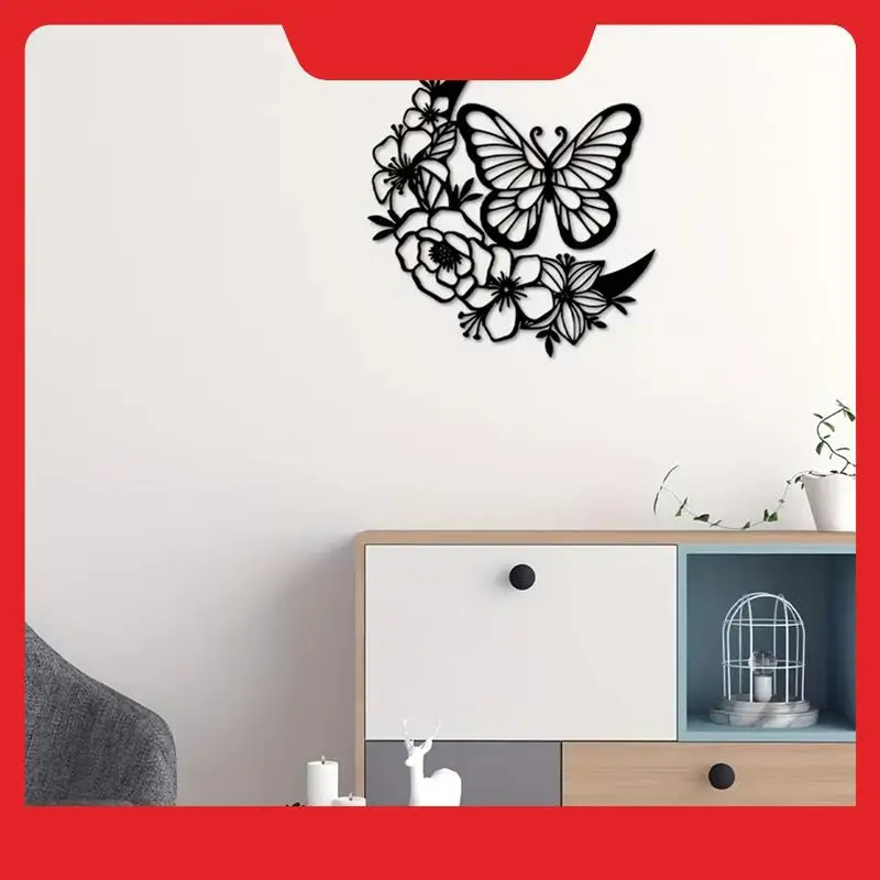 Butterfly Flower Wall Hanging - Perfect For Home Decor Birthday Parties And Holidays Hanging Wall Art Home Decor