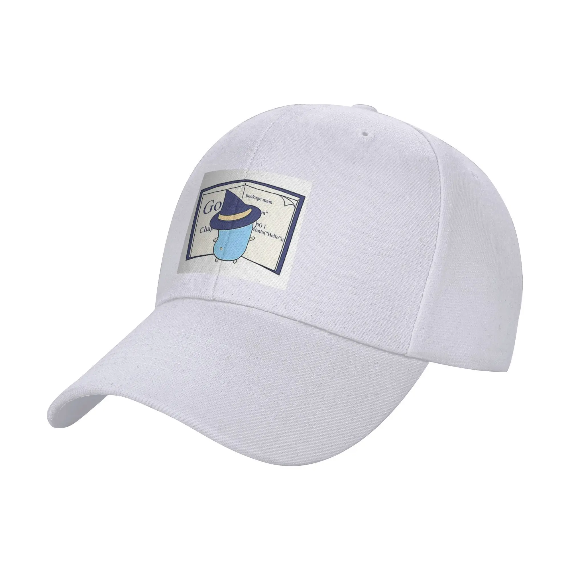 

Unisex Baseball Hats The Go Gopher Golang Witch Learning Outdoor Streetwear Summer Sports Baseball Caps Casquette Hats