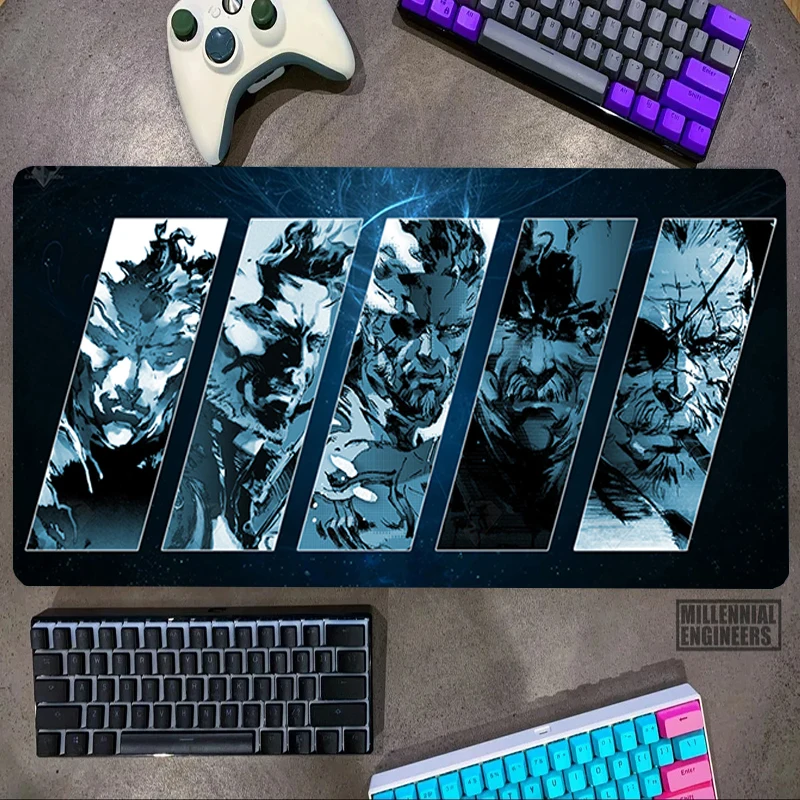 M-Metal Geme G-Gear Mouse Pad Gaming Mats Big Mousepepad Mousepad Gamer Desk Mat Keyboard Office Accessories Extended Large Xxl