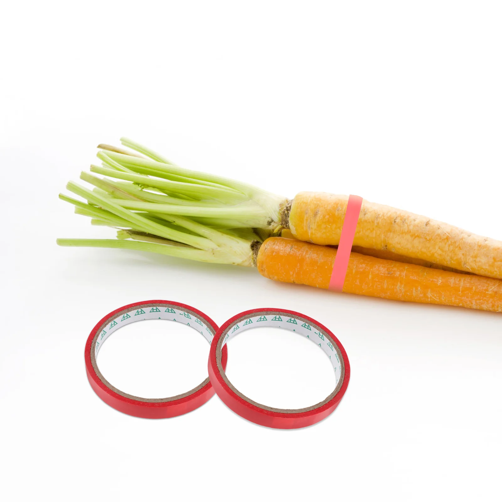 12 Pcs Tape Colored Tying Bags Portable Packing Tapes for Sealing Bopp Packaging Freezer Vegetable