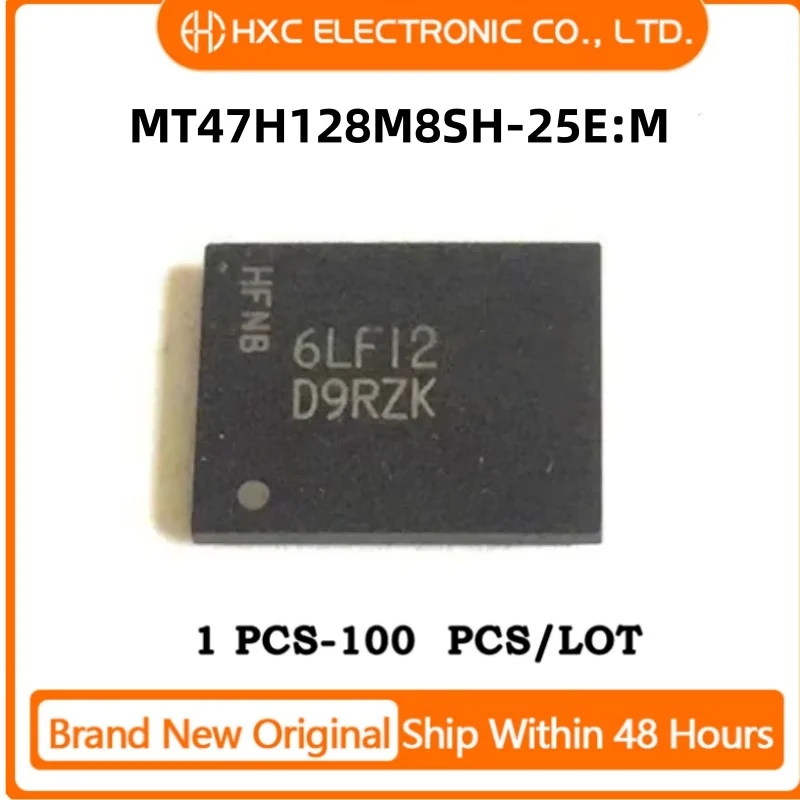 

1PCS/10PCS/50PCS/100PCS MT47H128M8SH-25E:M MT47H128M8SH Brand New Original IC CHIP