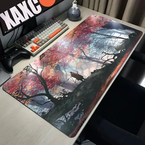 Sekiro-alfombrilla de ratón para ordenador Gaming, alfombrilla grande de 900x400 para Gamer, XXL, para escritorio y teclado