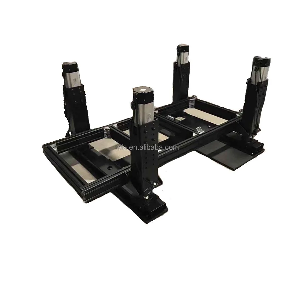 Virtual Reality Simulation Rides 4 Dof Motion Platform Racing Simulator Cockpit