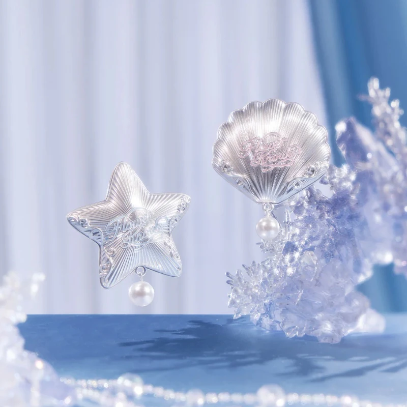

Flower Knows Shells Pearl Collection Hair Clips Shell Starfish Pearl Women Hair Accessories Tool