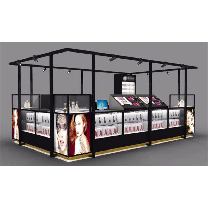 (Customized) Beauty Salon Display Stand Makeup Store Cosmetic Kiosk Shopping Mall