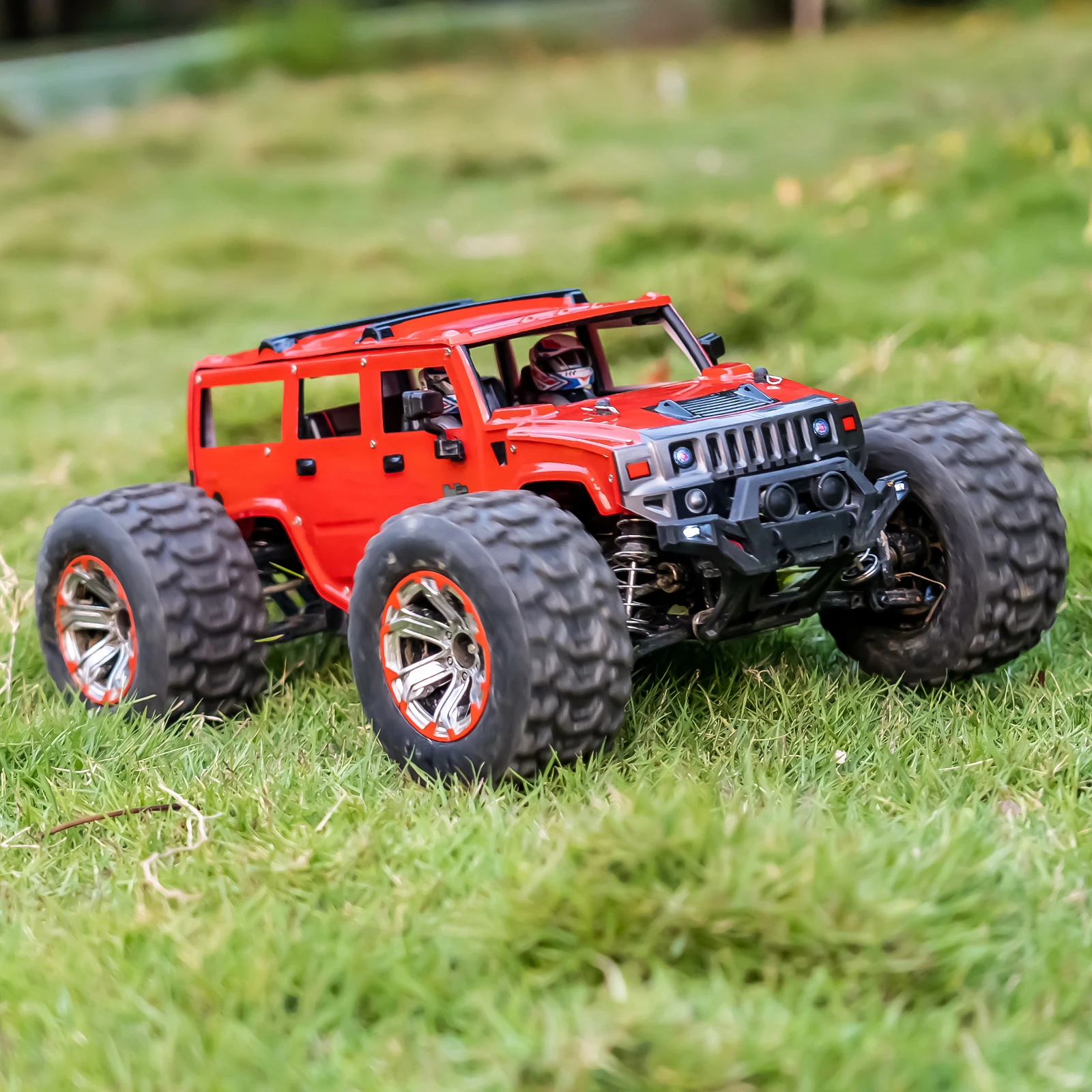 1/10 RC Car 4x4 Off Road Truck 50km/h High Speed 2.4G Wireless Radio Vehicle Brushed 4WD Racing Drift Car Toy for Children