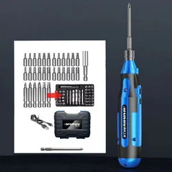 Electric Screwdriver Rechargeable Small Household Fully Automatic Cordless Electric Screwdrivers Set Repair Power Tools