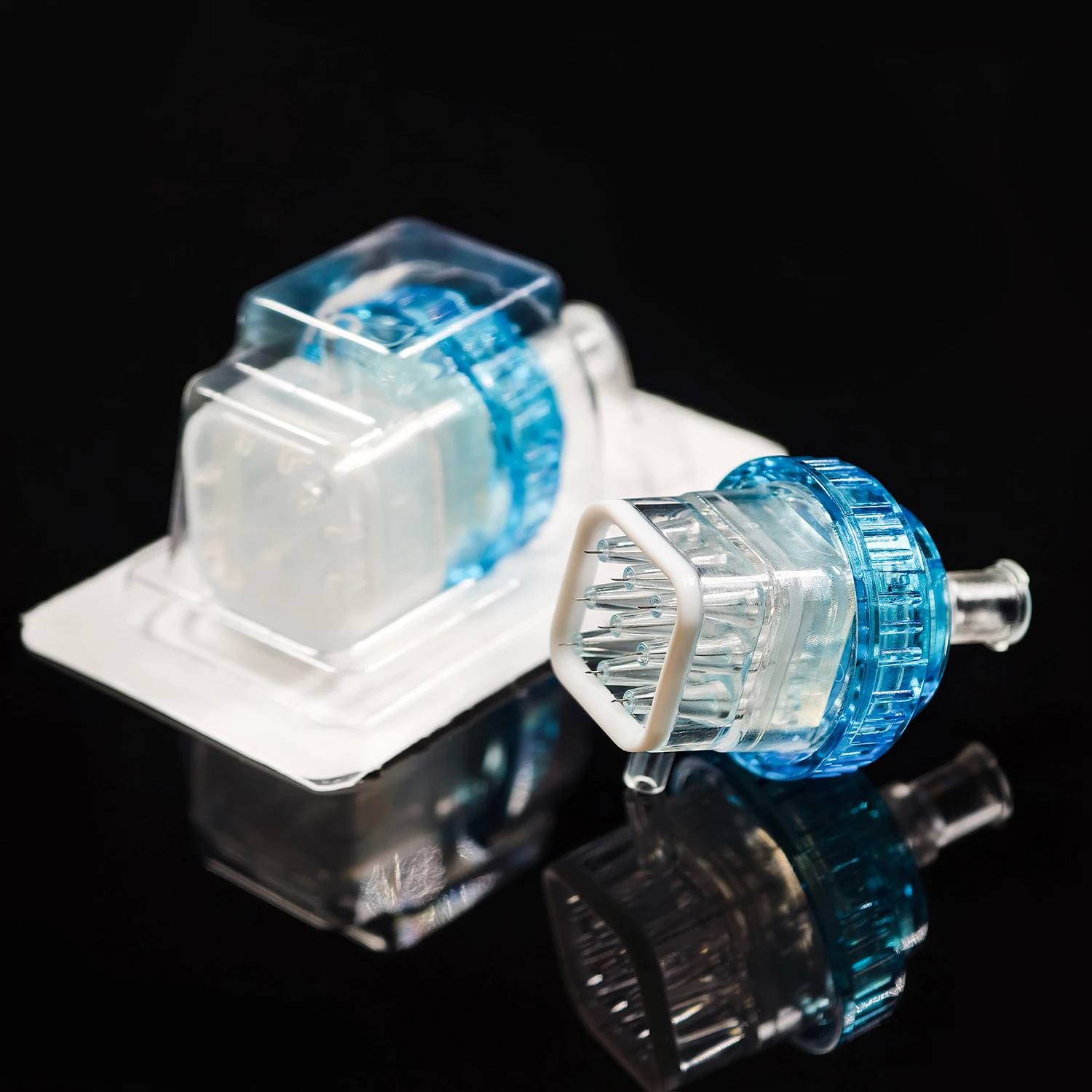 

MesoGun 33G 9 Pins Screw Multi Beaty Needle Adjustable for Ez Negative Pressure Mesotherapy Injector
