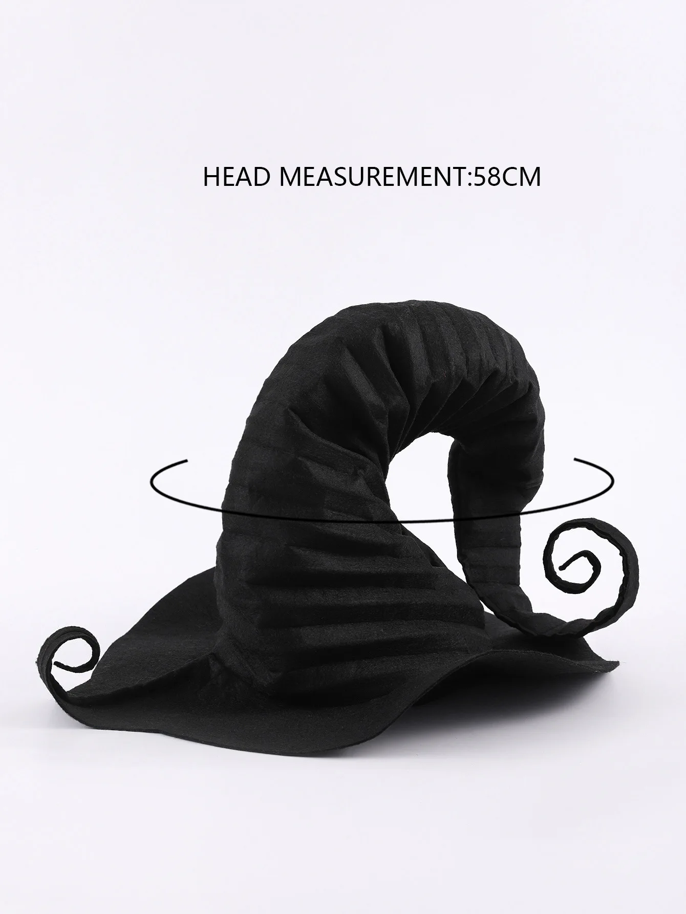 Halloween Dark Curse Witch Hat Party Hat One Size Unisex Hat