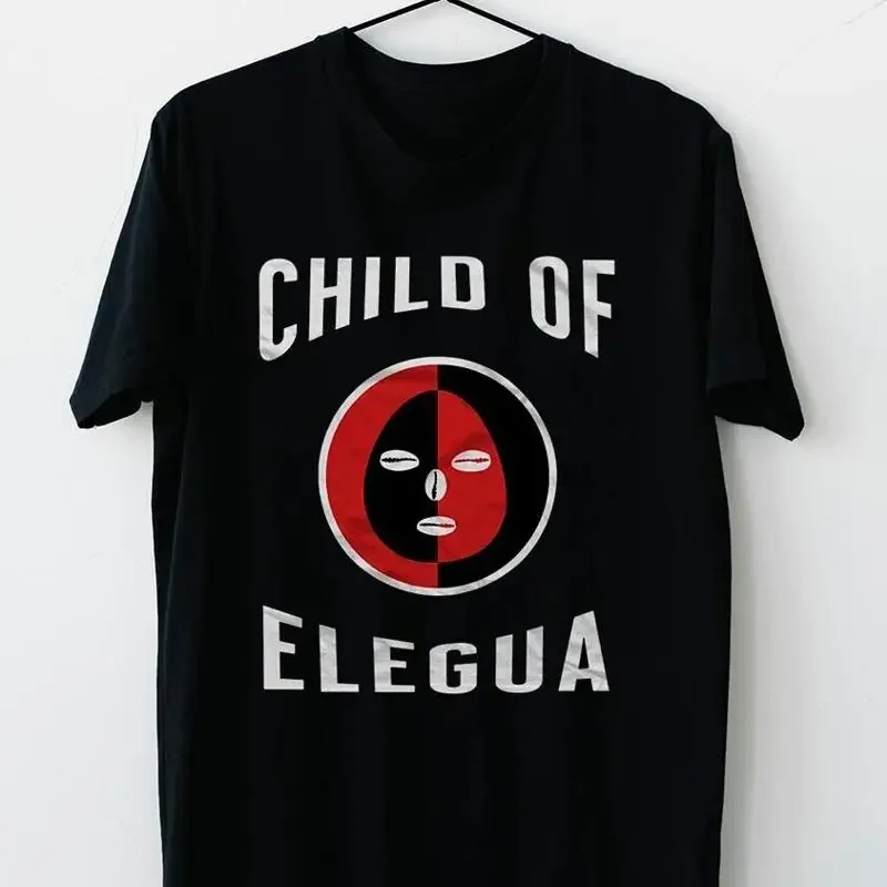 Camiseta Elegua de la religión yoruba de Nigeria para niños, hombres y mujeres