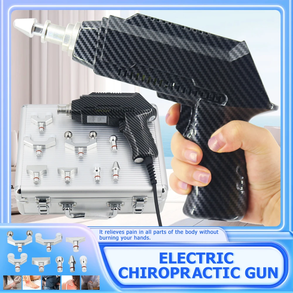 

Electric Chiropractic Adjusting Tools 1500N Electric Correction Gun For Spine Impulse Therapy Portable Body Relaxation Massager