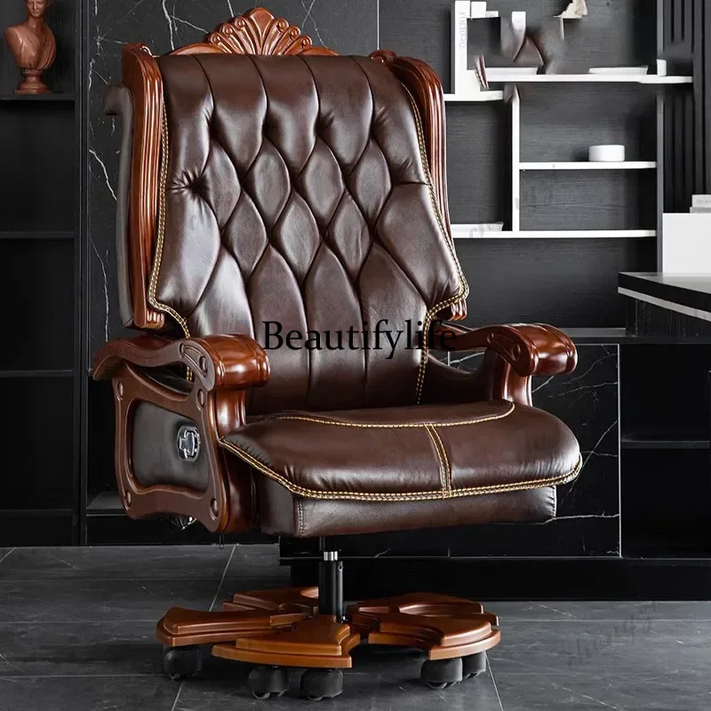 

Rotating Chair Stool Wheels Office Footrest Comfortable Furniture Home Comfy Advanced Gamming Cadeira Ergonomica Meeting Swivel