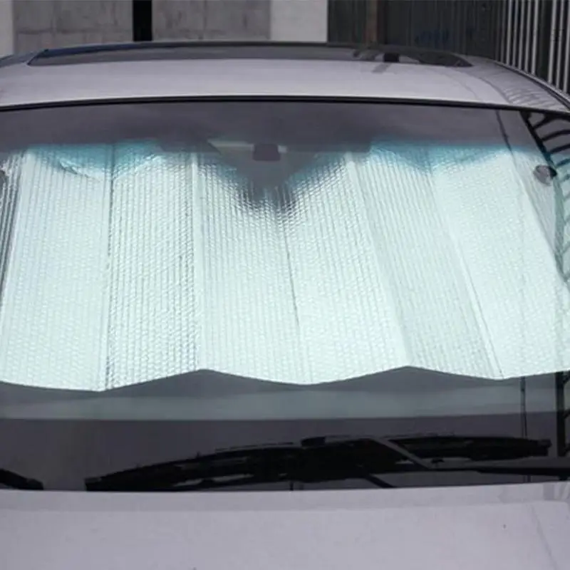 Auto Front Window Sunshade Auto Sunshade Windshield Cover Reflective UV Protection Sun Visor Easy To Install Practical Car