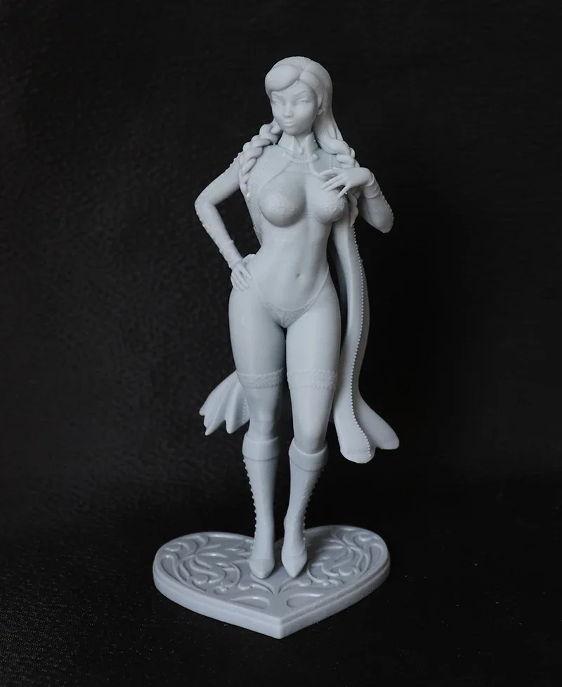 1/24 75mm 1/18 100mm Resin Model Kits Figurine Sexy Beautiful Pretty Girl Unpainted No Color RW-153