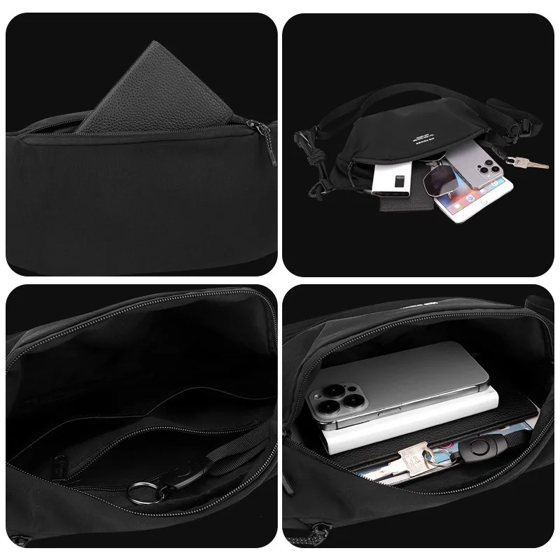 Borsa a tracolla di nuovo stile, portatile per pendolari quotidiani, borsa a tracolla singola per viaggi e gite, borsa sul petto