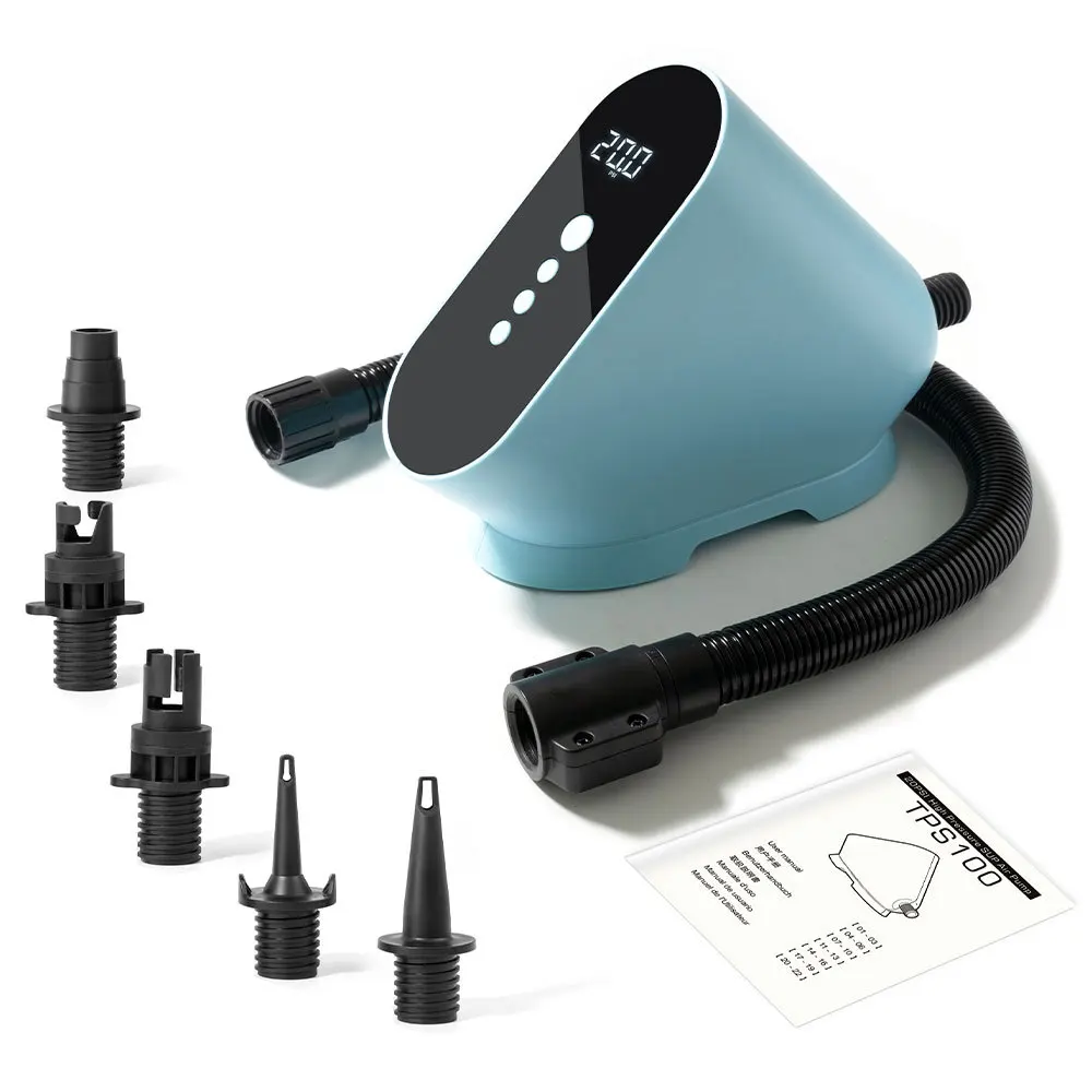 2025 New Style Smart Inflation Air Pump High Pressure 20PSI for Paddle Board Surfing Kites Tents