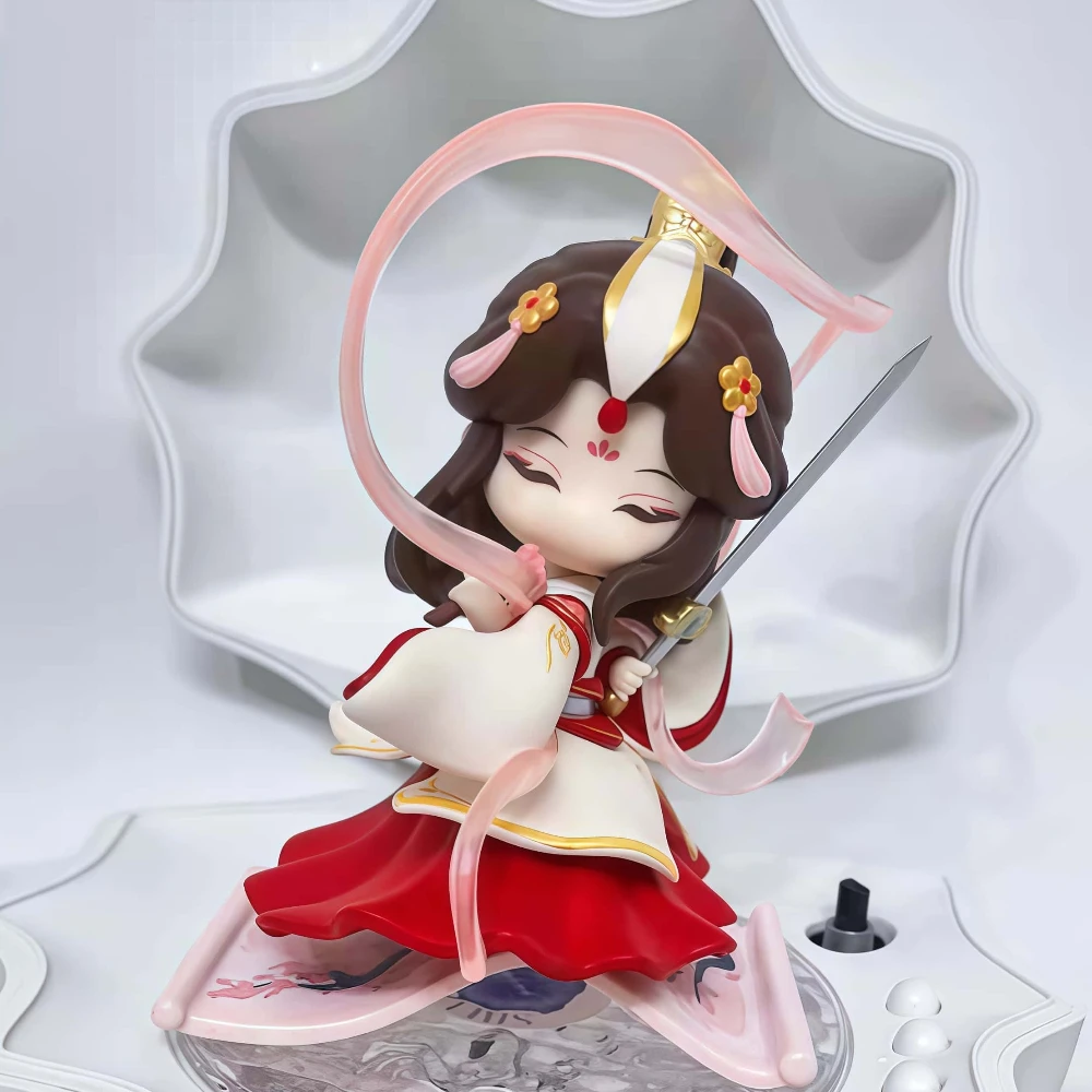 New Genuine Tian Guan Ci Fu Danqing Fenghua Series Blind Box Anime Figure Xie Lian Hua Cheng Collect Figurine Model Toys Gift
