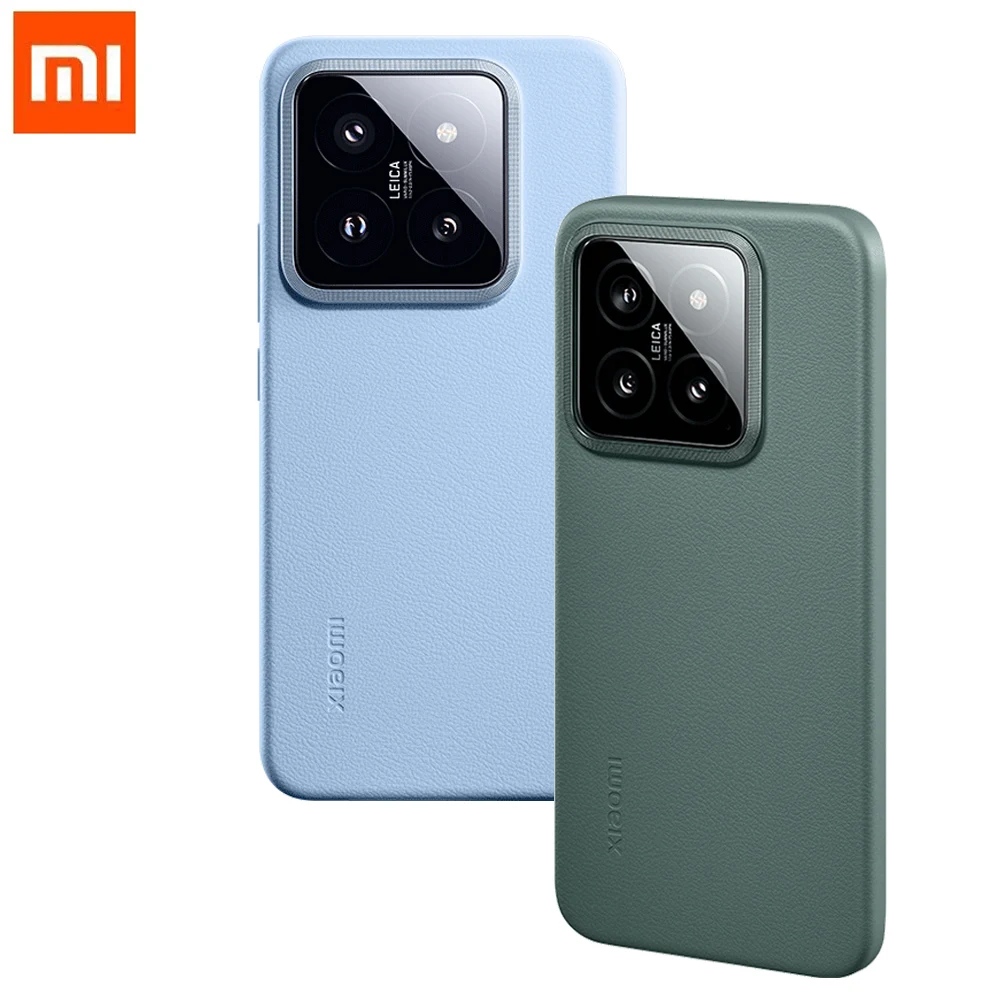 Оригинальный чехол для Xiaomi 14 /14 Pro, чехол для Mi 14 MI14 14PRO из жидкого силикона, мягкий чехол в форме дуги