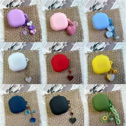 Case For Samsung Galaxy Buds Live Buds Pro Buds2 With Keyring Protective Earphone Cover For Samsuing Galaxy Buds 2 Fundas