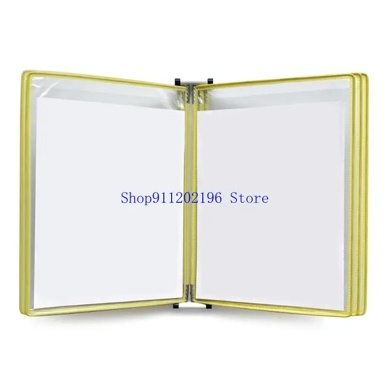 P82A 5 Pocket Wall Reference Organizers for Warehouse, Workshop, Laboratory
