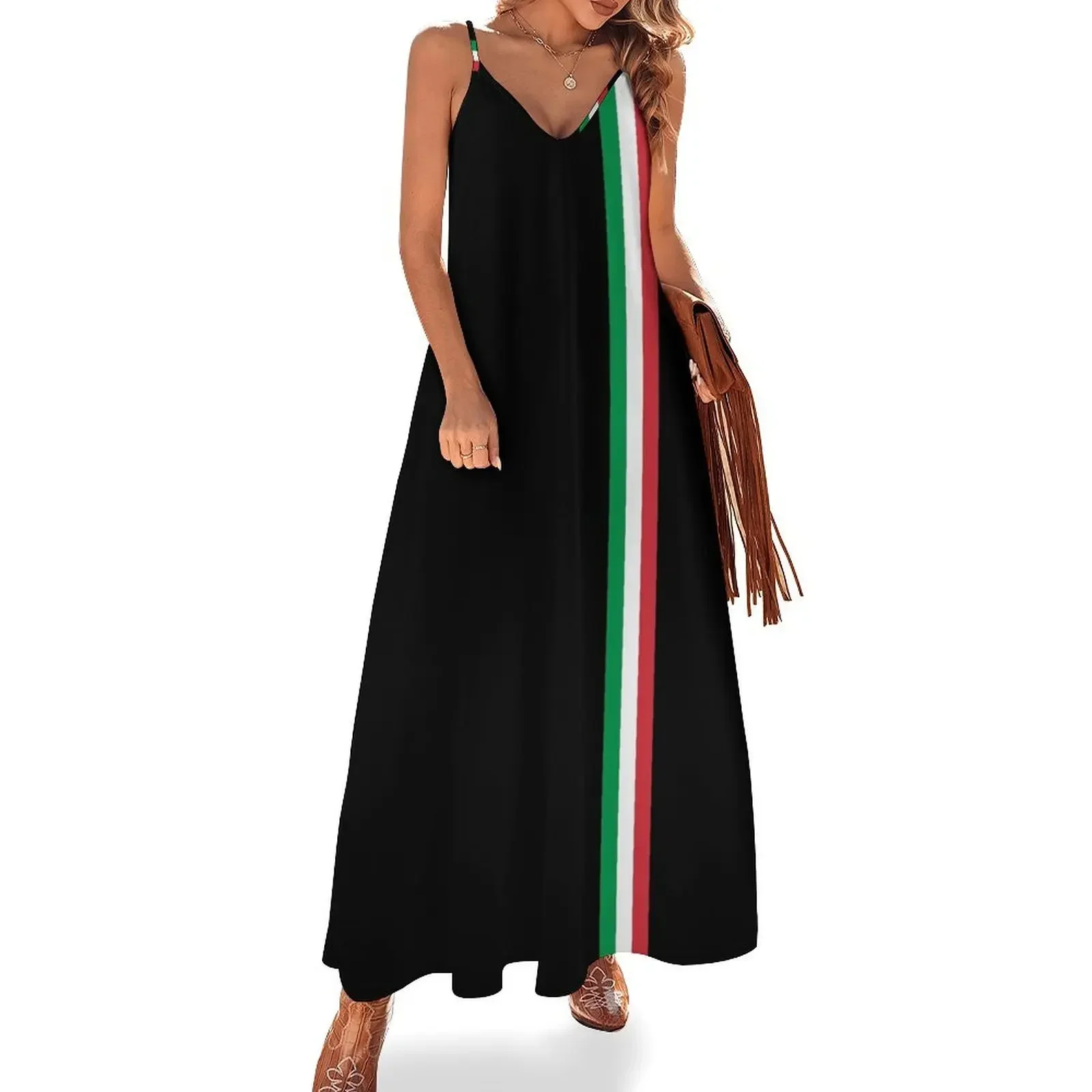 

il Tricolore Italian Flag Design Sleeveless Dress Dress for girls elegant and pretty women's dresses Dress