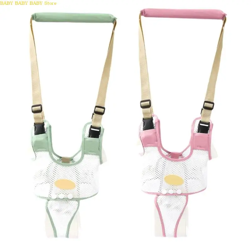

Q81A Baby Walking Trainer Belt Breathable Toddler Walking Assistant Helper Harness for Early Mobilities Development