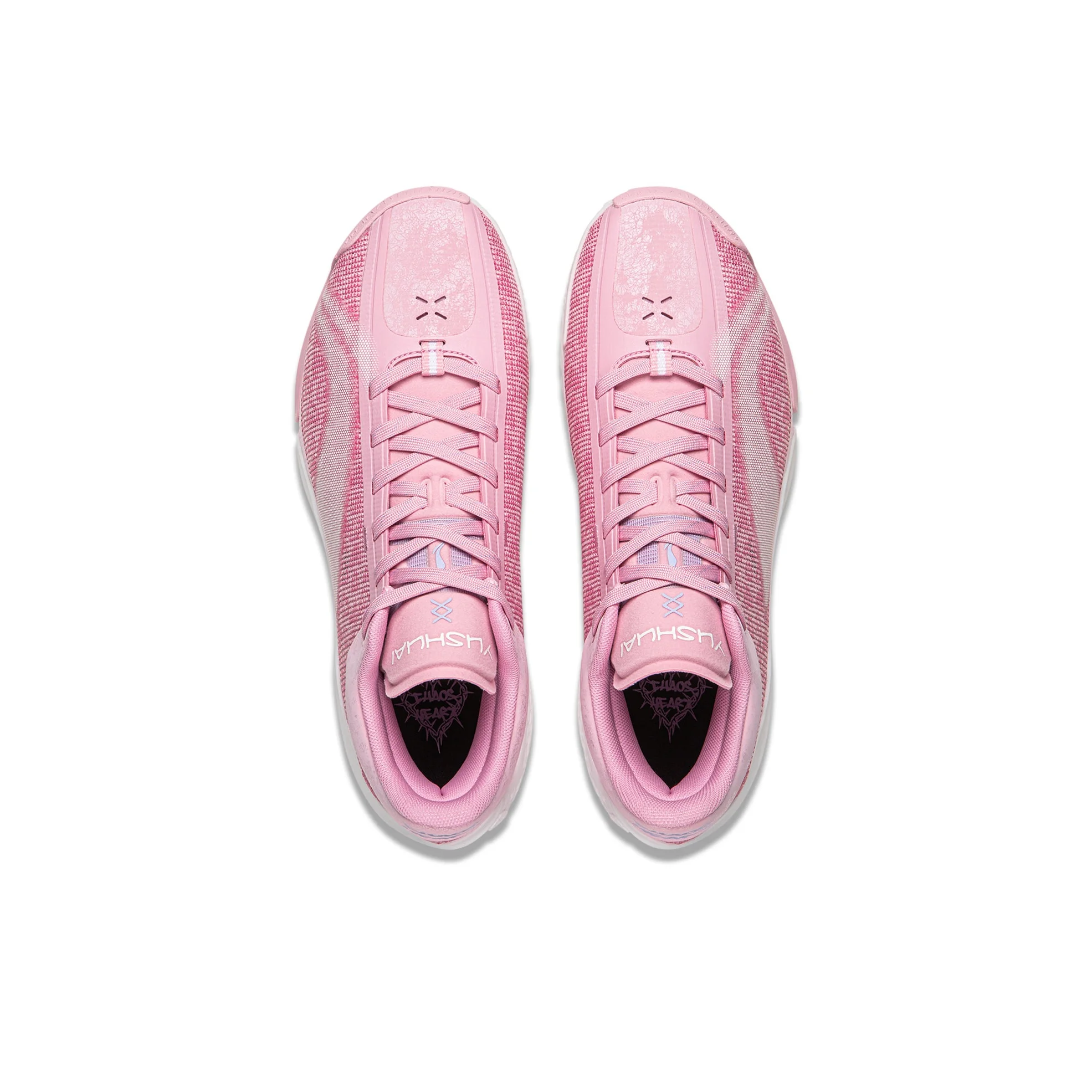 Li Ning Yushuai 20 Low top Basketball Shoes Men's Peach Wood Pink ABAW003-5 view 5